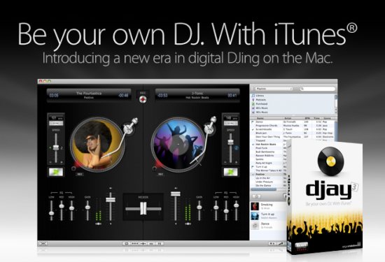 djay, il software che trasforma tutti in dei veri DJ arriva su Mac App Store!