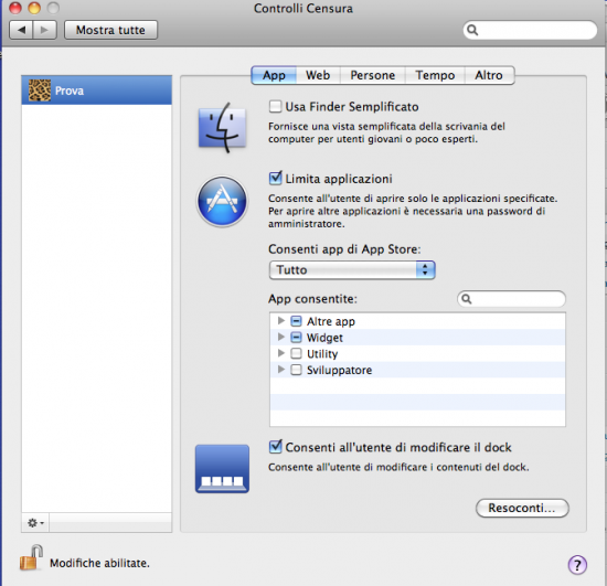 Come abilitare i Controlli Censura anche su Mac App Store