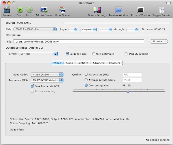 Disponibile HandBrake 0.9.5, il freeware per la conversione di DVD e video su Mac