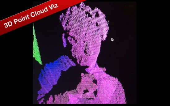 Crea immagini 3D con Kinect di Microsoft e Mac, grazie a Kinect 3D Viewer