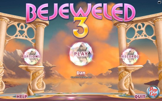 Bejeweled 3, uno dei migliori Match Game per smartphones arriva su Mac App Store!
