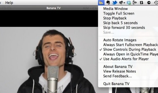 Con Banana TV il Mac diventa un ricevitore AirPlay