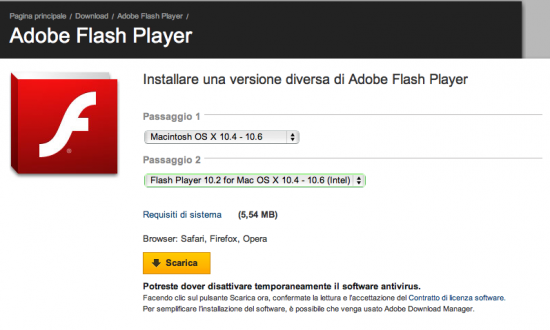 Adobe rilascia Flash Player 10.2
