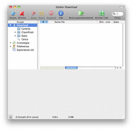 iGetter, un ottimo download manager per Mac