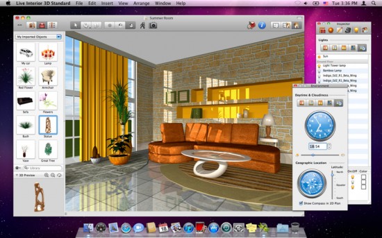 Live Interior 3D, l’applicazione di interior design su Mac
