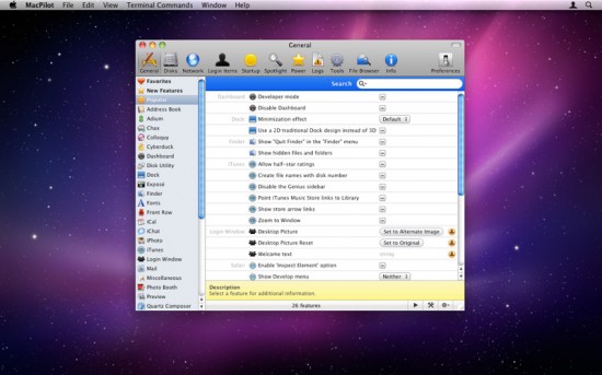 MacPilot, sblocca le funzioni nascoste del Mac
