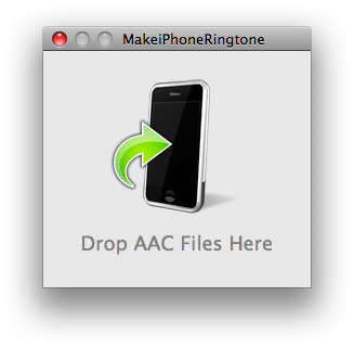 MakeiPhoneRingTone, crea suonerie per iPhone con un drag&drop