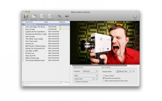 Movavi Video Converter, convertitore video e audio su Mac App Store