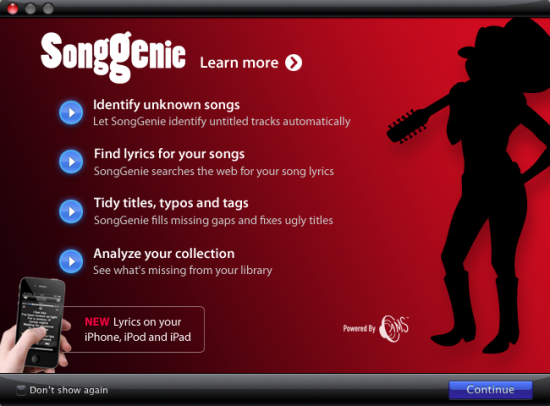 Identifica ed ordina la musica sul tuo Mac con SongGenie