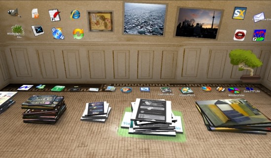 BumpTop, fantastica applicazione gratuita per trasformare in 3D la scrivania del nostro Mac!