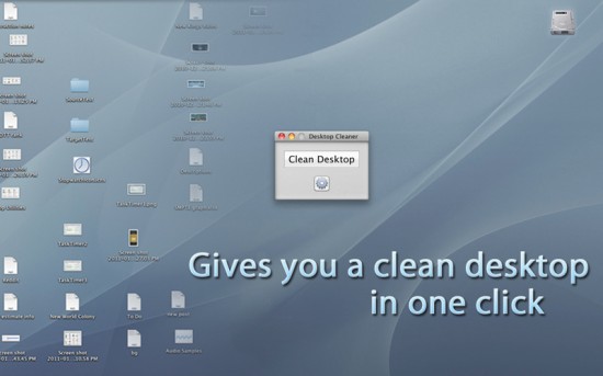 Desktop Cleaner: manteniamo pulito la nostra scrivania