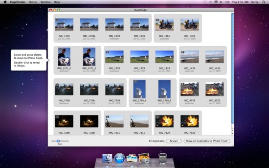 Duplifinder, app che trova tutti i doppioni presenti nella nostra libreria iPhoto e li cancella, arriva su Mac App Store!