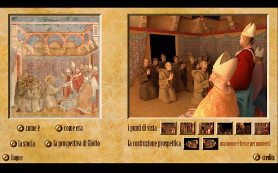 Regola: un’applicazione dedicata alla scena “La Conferma della Regola” affrescata da Giotto