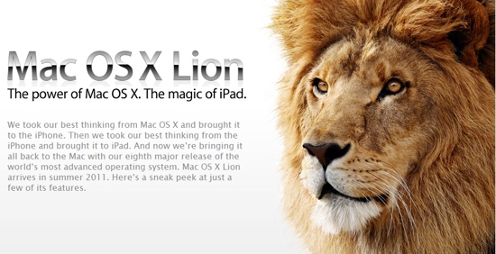 Mac Os X Lion conterrà un Framework 3D