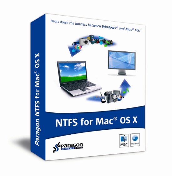 Paragon NTFS for Mac OS X 9.0 e HFS+  for Windows 9.0 niente più problemi tra file system!