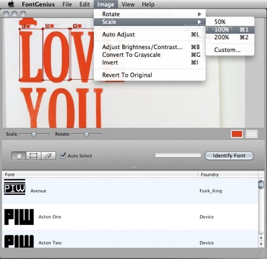 FontGenius: l’app che riconosce il carattere utilizzato in un’immagine