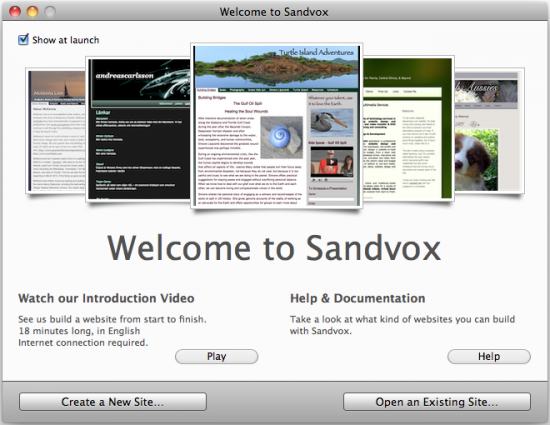 Creare siti internet con Sandvox: oggi in offerta su MacUpdate Promo