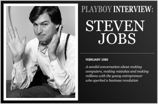 Su Playboy di questo mese l’intervista del 1985 a Steve Jobs e le sue previsioni sul futuro tecnologico!