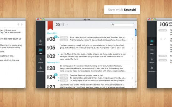 Day One, un elegante diario multimediale per Mac
