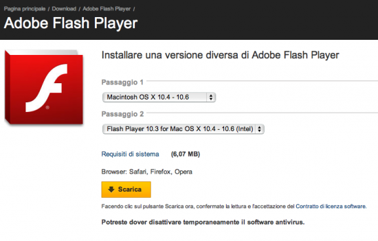 Adobe rilascia la versione definitiva di Flash Player 10.3