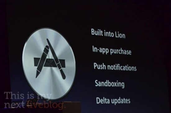 Mac OS X Lion : Mac App Store