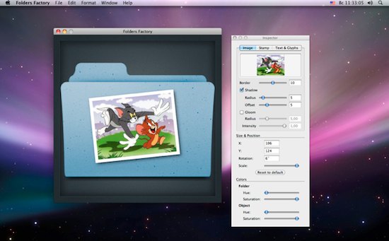 Folders Factory utility per modificare l’immagine delle cartelle di OS X arriva su Mac App Store
