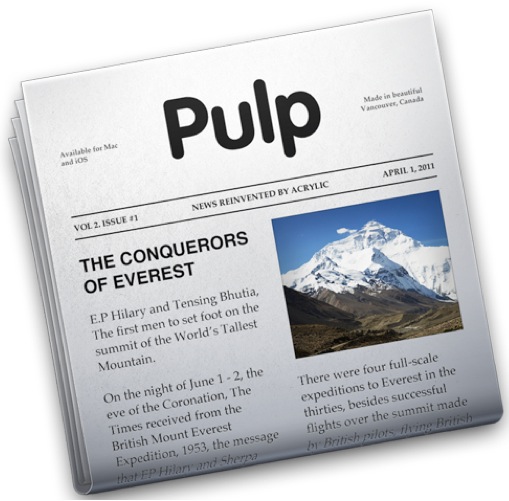 Pulp: una applicazione davvero accattivante per leggere i nostri feed [Recensione SlideToMac]