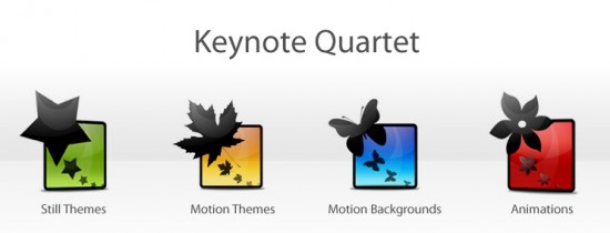 Keynote Quartet, quattro ottimi tools per migliorare le nostre presentazioni Keynote, in offerta su MacUpdate Promo!