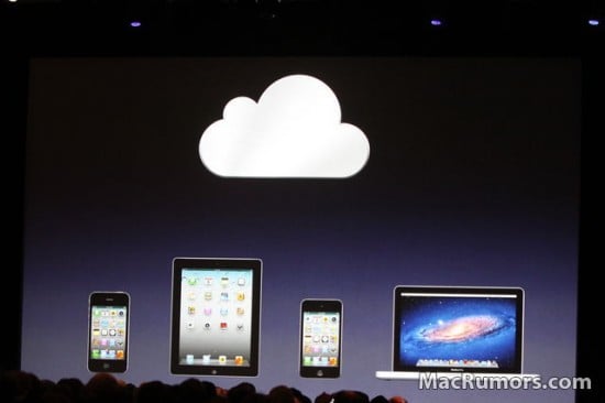 E Finalmente iCloud