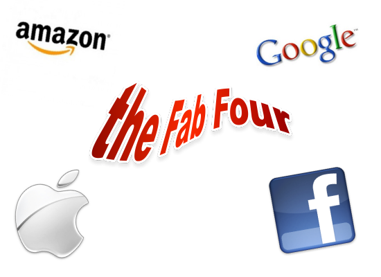 The Fab Four oggi? Amazon, Apple, Google e Facebook!