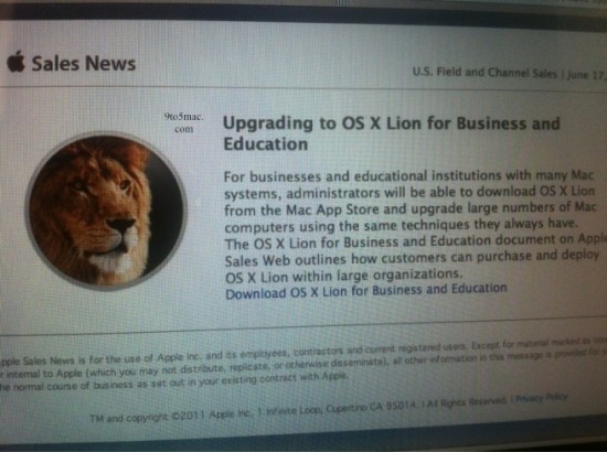 Apple spiega come saranno gestiti gli acquisti multipli di Lion