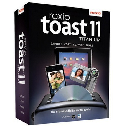 Roxio Toast Titanium per Mac: nuovo aggiornamento