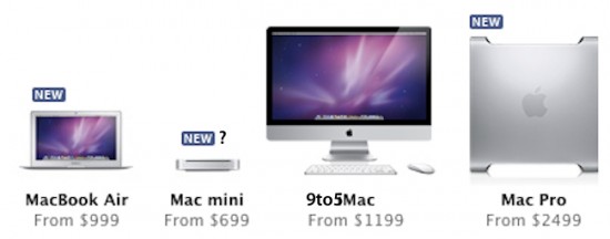 Nuovi Mac Pro e MacBook Air in arrivo questa settimana con Lion? [RUMOR] [AGGIORNATO]