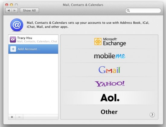 Con Lion la posta (e non solo) di Yahoo! è perfettamente integrata con mail e col nostro Mac