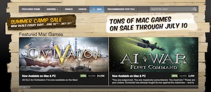 I saldi di Steam, per acquistare giochi super scontati per Mac. Fino al 10 luglio