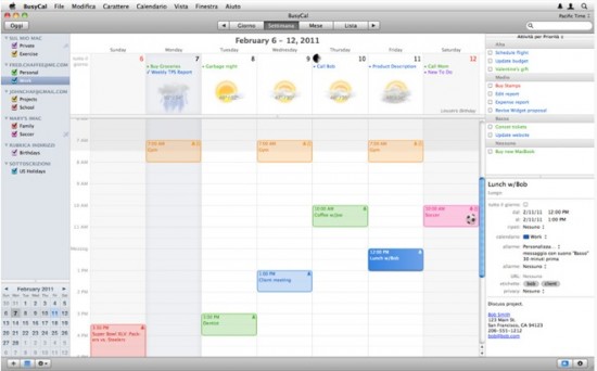 BusyCal, la gestione avanzata del calendario sul Mac, oggi in offerta su MacUpdate Promo