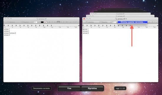 Mac OS X Lion: Occhio ai backup automatici dei documenti