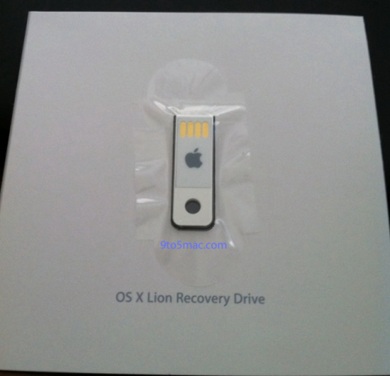 Le chiavette USB di ripristino di Lion iniziano ad essere consegnate
