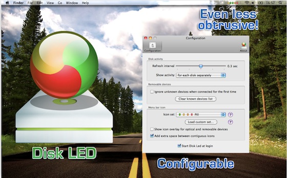 Disk LED: per visualizzare l’attività dei dischi fissi del nostro Mac