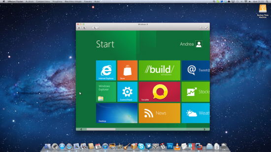 GUIDA: installare la Developer Preview di Windows 8 su Mac OS X Lion tramite macchina virtuale