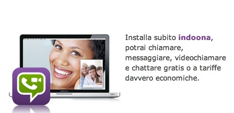 Indoona, il nuovo servizio Tiscali di video e audio chat su Mac