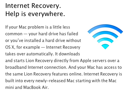 Ora anche i nuovi MacBook Pro hanno la funzione “Internet Recovery”!