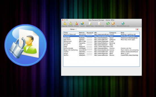 Password di Archiviazione Facile approda su Mac App Store
