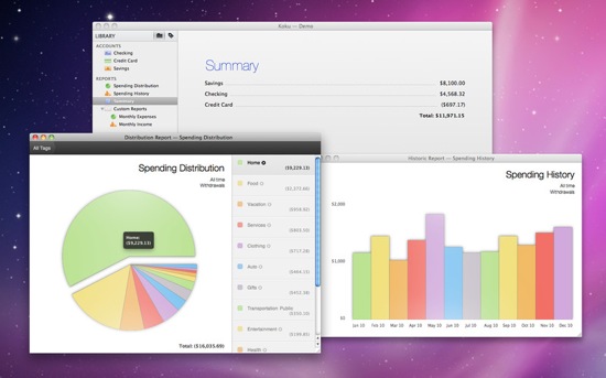 Koku – Applicazione per la gestione delle vostre finanze personali disponibile su Mac App Store