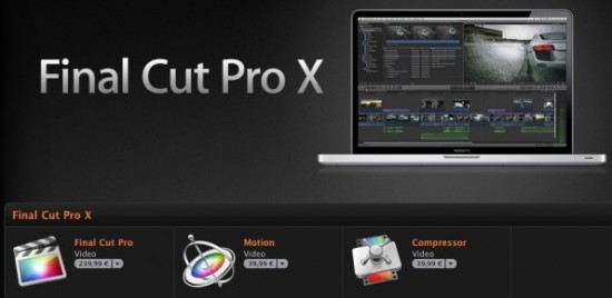 Final Cut Pro X sul Mac App Store