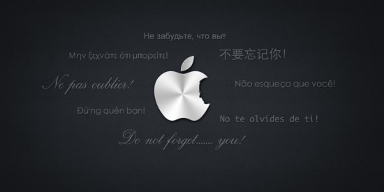 Sfondo per Mac dedicato a Steve Jobs