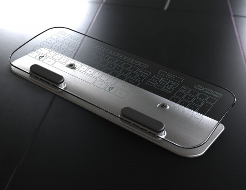 Glass Multitouch Keyboard: un interessante progetto riguardante tastiera e mouse multitouch wireless!