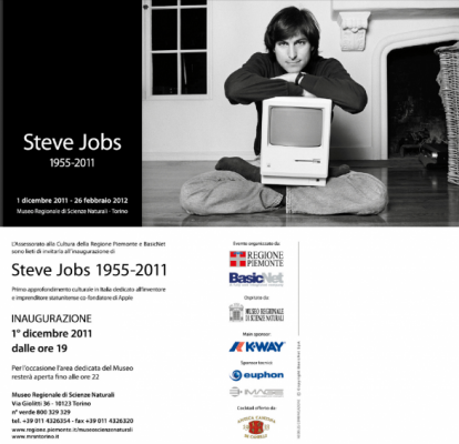 Da Torino, un omaggio a Steve Jobs