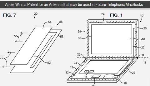 Un nuovo brevetto per l’antenna 3G su MacBook Pro