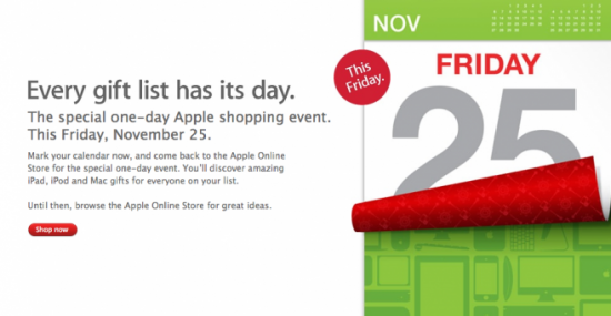 Apple tra i primi cinque rivenditori online visitati per il Black Friday